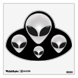 Alien UFO VIsitors Wall Graphic
