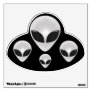 Alien UFO VIsitors Wall Graphic
