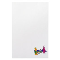 Alien used car rover salesman customized stationery