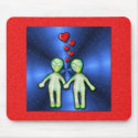 aLiEn VALENTINE! mousepads
