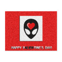 aLiEn Valentine postcards