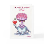 Alien Valentine's Day Card