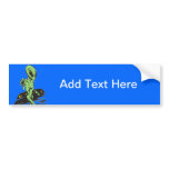 Alien Visitations Bumper Stickers