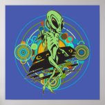 Alien Visitations Posters
