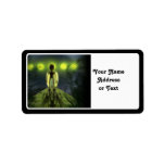 Alien Visitor Personalized Address Label