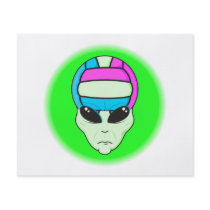 alien volleyball extreme sports design 2 custom flyer