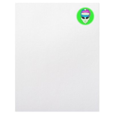 alien volleyball extreme sports design 2 letterhead by sports_shop