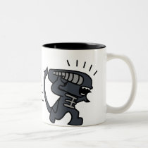 Alien vs Soldier Chase Mug mugs