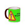 Alien Warning Coffee Mug