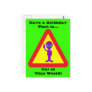 Alien Warning Postcards
