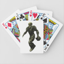 Alien Warrior playing cards