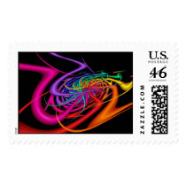 Alien Waves postage by bragova Alien Waves postage