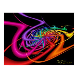 Alien Waves print