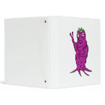 Alien Waving Hello Vinyl Binder
