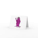 Alien Waving Hello Card