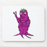 Alien Waving Hello Mousepads