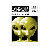 Alien We are here believe 18sm postage