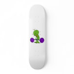 Alien Weight Lifter Custom Skateboard