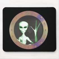 Alien window mousepads