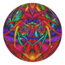 Alien Window Sticker
