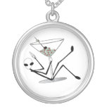 Alien With Glass Personalized Necklace