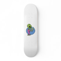 Alien with human trophy skateboards by alien_nation Alien with human trophy skateboards