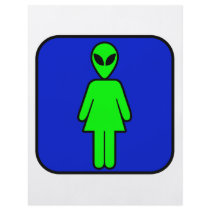 Alien Woman flyers by AlienShack Alien Woman flyers