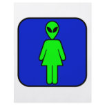 Alien Woman flyers
