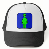 Alien Woman Mesh Hat
