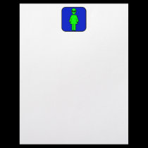 Alien Woman letterhead