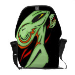 Alien Woman Rickshaw Messenger Bag