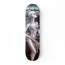 Alien Woman skateboards by kittytrishia Alien Woman skateboards
