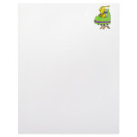 Alien yellow coaster letterhead