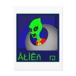 ALIEN YES! POSTCARD