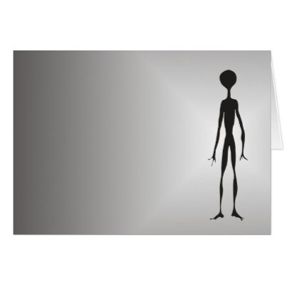 ALIENATED GREETING CARD by MBS_International