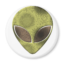 Alienation Round Magnet