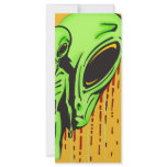 Aliens and Human Blood Rack Card