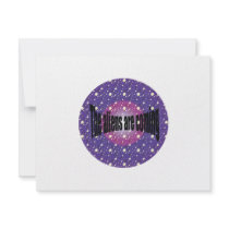Aliens are coming invitations
