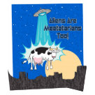 ladies_fitted_babydoll - Aliens Are Meatatarians Too.  They love meat, beef / cows especially.  Thats why they are always abducting farm animals.  They crave juicy succulent meat.  And its better the cows than us I say.   MMMMMmmeat!: Sizes  Available colors: white