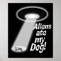 Aliens Ate My Dog! Poster
