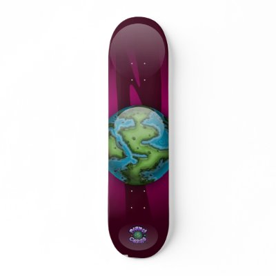 Alien's Board - Planet Cazmo Skate Board Decks by PlanetCazmo