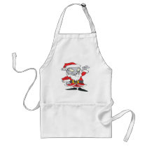 Aliens Celebrate Christmas Too Aprons