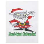 Aliens Celebrate Christmas Too Personalized Flyer