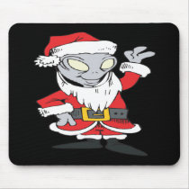 Aliens Celebrate Christmas Too Mouse Pad