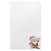 Aliens Celebrate Christmas Too Stationery