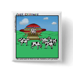Aliens Cows buttons