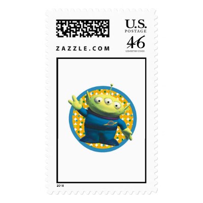Aliens Disney postage