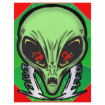 Aliens Face Of Terror Personalized Flyer
