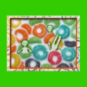 aLiEnS FROLICKING IN THE FRUIT LOOPS! postcards by BitsOfWhimsy aLiEnS FROLICKING IN THE FRUIT LOOPS! postcards