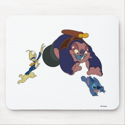 Aliens From Lilo and Stitch mousepads